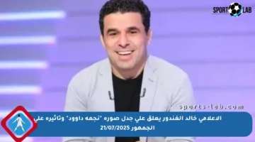 الإعلامي خالد الغندور يعلق على جدل صورة “نجمة داوود” وتأثيره على الجمهور 21/07/2025